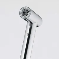 Franken Franke Messing Hochdruck Armatur mit Auszugsbrause und Seitenbedienung