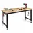 Fantask Arbeitstisch Metall/Massivholz 122 cm beige/schwarz höhenverstellbar