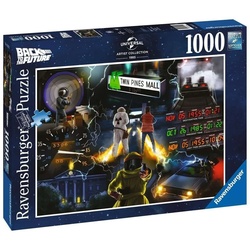 Ravensburger Puzzle Ravensburger 17451 Back to the Future Puzzle, 1000 Puzzleteile, Made in Germany bunt