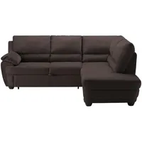 U N O Sports uno Ecksofa mit Schlaffunktion Nebolo ¦ braun ¦ Maße (cm): B: 245 H: 97 T: 222