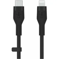 Belkin BoostCharge Flex USB-C Kabel mit Lightning Connector 2 m, Schwarz