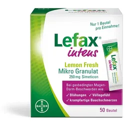 Lefax intens Mikro Granulat bei gasbedingten Beschwerden 50 St