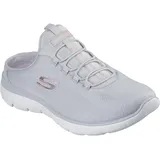 SKECHERS Slides Hellgrau 39