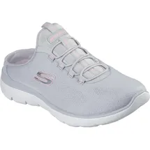 SKECHERS Slides Hellgrau 39