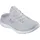 SKECHERS Slides Hellgrau 39
