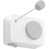 Wand-Wäscheständer für drinnen und draußen - Ausziehbares Seil mit 4 Metern und sicherer Verriegelung, ideal für Kleidung und Handtücher, modernes Design und platzsparend.