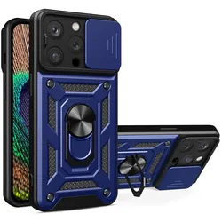 Hülle Handy Schutz für Apple iPhone 15 Pro Max Kamera Case Cover Tasche Bumper