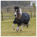 Bucas Irish Turnout Light 50g Classic 1200D - Pony - black/gold,