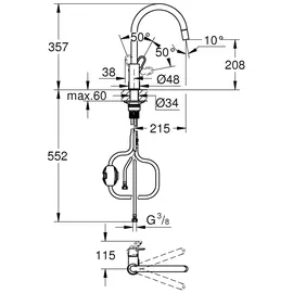 Grohe Start Flow Einhebelmischer Chrom