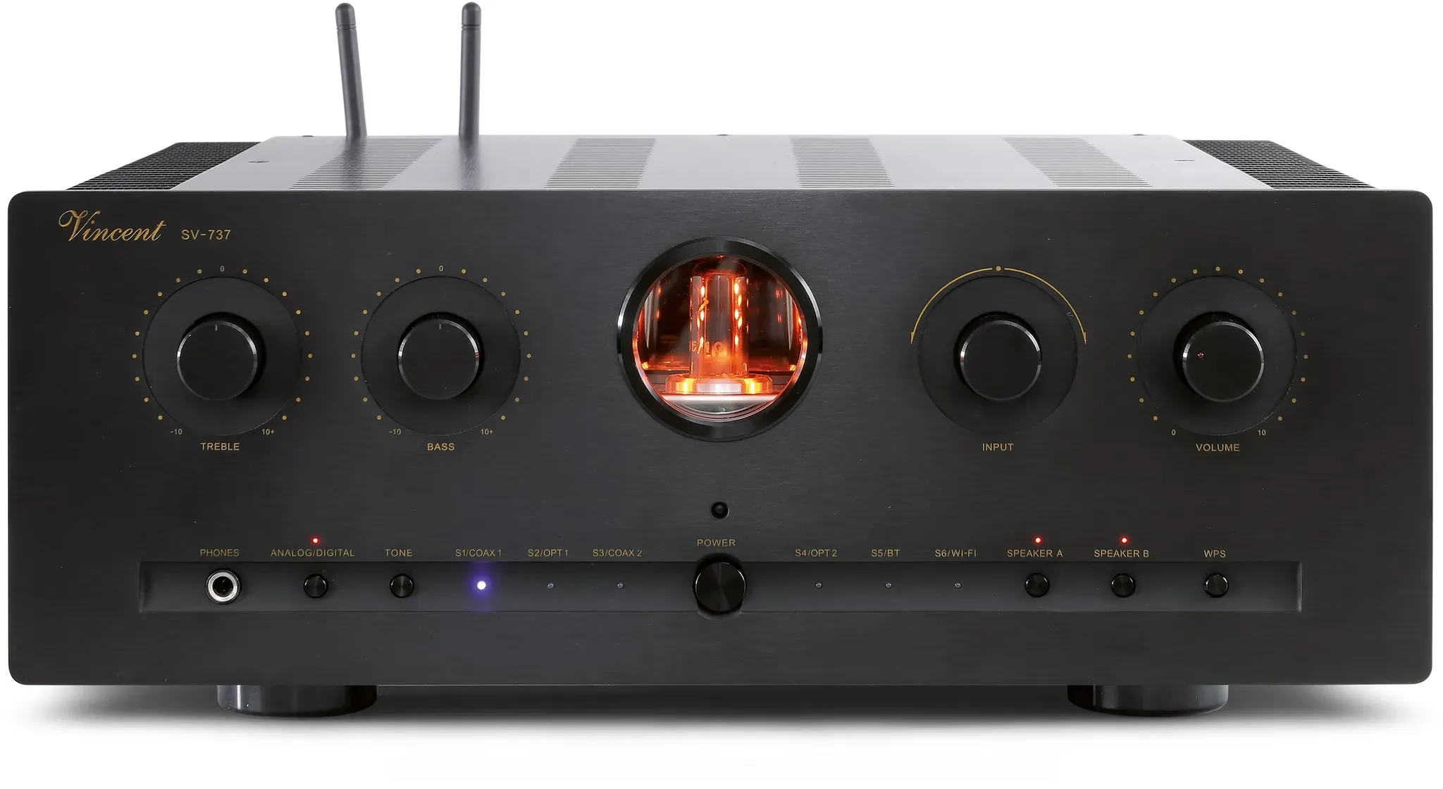 Vincent SV-737 Class-A Stereo Hybrid Vollverstärker / Schwarz