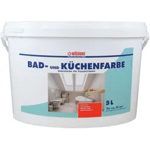 Wilckens Bad- und Küchenfarbe Weiß Matt 5 l