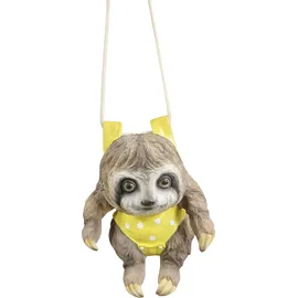 FD Dekofigur Faultier hängend 19 cm bunt