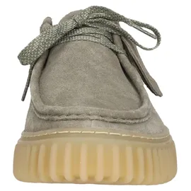 CLARKS Schnürschuhe Torhill Low mit großer, gerippter Außensohle 5357 Sage Suede 40 - 40