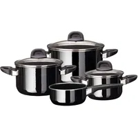 Silit Modesto Line Topf-Set 4-tlg. schwarz