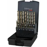 Ruko Spiralbohrer Satz HSS Co 5 G in Kunststoffkassette (ABS) 19 Spiralbohrer