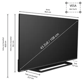 Toshiba 43LV3E63DAZ 43" LED Full HD VIDAA TV