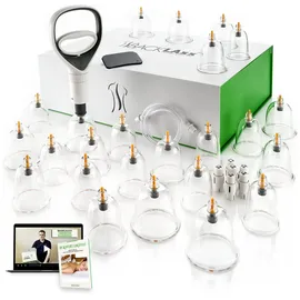 BACKLAxx BACKLAXX® Schröpfgläser Set mit 24 Glocken St