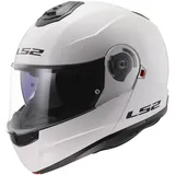 LS2 FF908 Strobe II Solid, Klapphelm - Weiß - 3XL