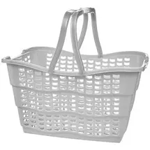 KEEEPER Einkaufskorb Alma grau 40 x 29 x 22,5 cm