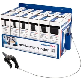 HellermannTyton 365-30105 Schrumpfschlauchsortiment Schwarz Schrumpfrate:3:1 1 Set