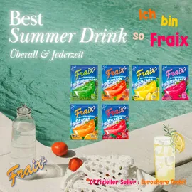 TSI Consumer Goods GmbH FRAIX Getränkepulver 6 Sorte Mixed (150er Pack x 100g)