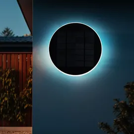 GLOBO Wegleuchte Garten außen Außenleuchte Stecklampe Erdspieß Akku, schwarz opal, 1x LED Solarleuchte Kunststoff,