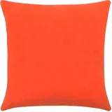 zoeppritz1828 Kissenbezug Soft-Fleece 40 x 40 cm Orange