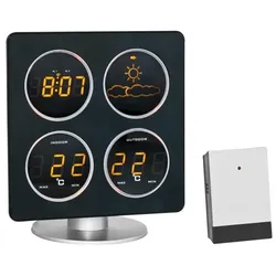 TECHNOLINE Wetterstation mit Funkuhr WS 6830