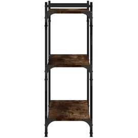 vidaXL Bücherregal 3 Böden 60 x 30 x 86 cm Braun