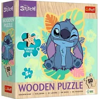 Trefl Holz Puzzle Junior 50 - Lilo & Stitch