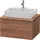 Duravit L-Cube 72x54,7cm, Nussb Nat, f Kons, 1 Auszug