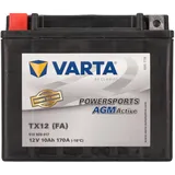Varta Powersports Active AGM 10 Ah 170 A