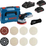 Bosch Combi-Set GEX 18V-125 + M480 Starter Set / 2x 4,0 Ah ProCORE / Ladegerät in L-Boxx 136