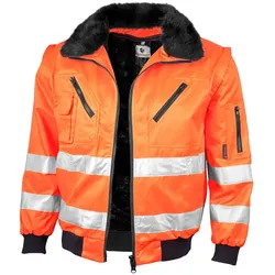 QUALITEX HIGH QUALITY WORKWEAR Pilotenjacke signal warngelb Damen: 44 Herren: L