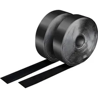 Logilink Klettband-Set, schwarz, 25 mm x 5 m,
