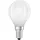 Osram Energy Class LED-Lampe in klassischer Miniballform, 3.8 W / 806 lm, EEK A, kaltweißes Licht (4000 K), CRI 80, aus gefrostetem bleifreiem Glas, E14 Sockel, IP20, 45 mm Durchmesser.