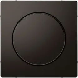 Merten Drehknopf Symbol Dimmer anthrazit glänzend System Design MEG5250-6034