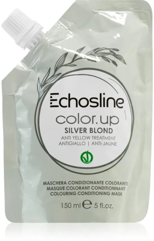 Echosline Color Up Farbmaske mit nahrhaften Effekt Farbton Silver Blond 150 ml