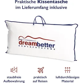 erbengemeinschaft heinz-peter fischer, fmp matratzenmanufaktur Nackenstützkissen 13 x 40 cm Weiß