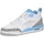 Jordan Spizike Unisex Weiß/Grau/Schwarz 37,5