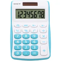 GENIE 120 B Taschenrechner, Solar und Batterie, 8-stelliger Tischrechner