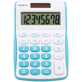 GENIE 120 B Taschenrechner, Solar und Batterie, 8-stelliger Tischrechner