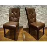 100% Echtleder Stuhl Echt Leder stühle Esszimmer Lederstühle Große Farbauswahl