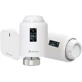 salcar Heizkörperthermostat OLED-Display smart Tuya ZigBee kompatibel mit Amazon Alexa und Google Assistant