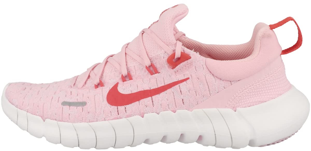 NIKE Damen Free Run 5.0 Sneaker, Med Soft Pink/LT Purpink Foam, 36.5 EU