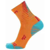 Uyn Run Fit Laufsocken Orange/Turquoise 35-38