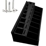 M3-Schraubensortierer, Nuss und Bolzenlager - Werkzeugkompartiment Organizer Tablett,Präzise tragbare robuste Schraubensortierer für den Werkstatt -Werkstattschrank der Garage Workshop