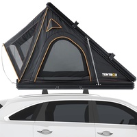 TentBox - Autodachzelt Cargo - TentBox Autodachzelt für 2 Personen - Camping für alle Vier Jahreszeiten - Dachzelt Box - Komplett aus Aluminium gefertigt, Aufbau in 30 Sekunden