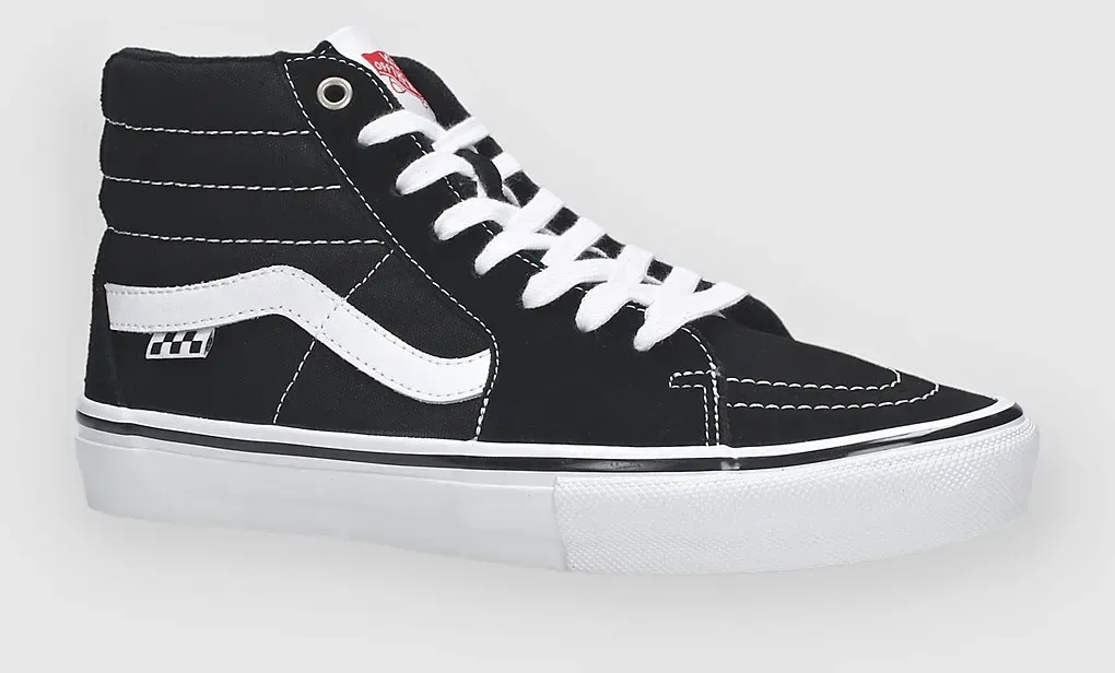 Vans Skate Sk8-Hi Skateschuhe black / white Gr. 10.0