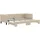 vidaXL Tagesbett 80 x 200 cm Creme